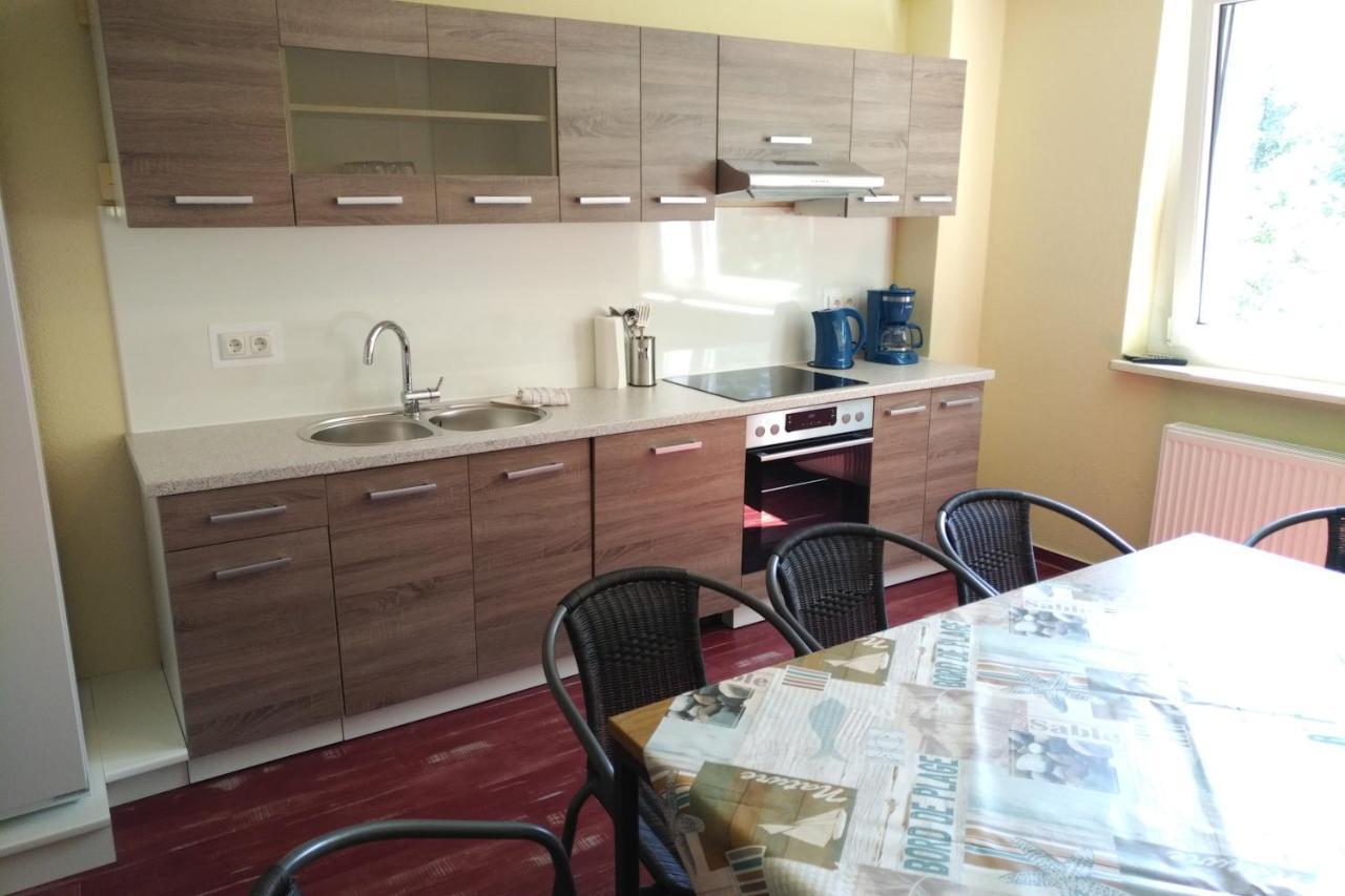 Hostel & Bistro Haus Der Horizonte บัดโดเบอราน ภายนอก รูปภาพ